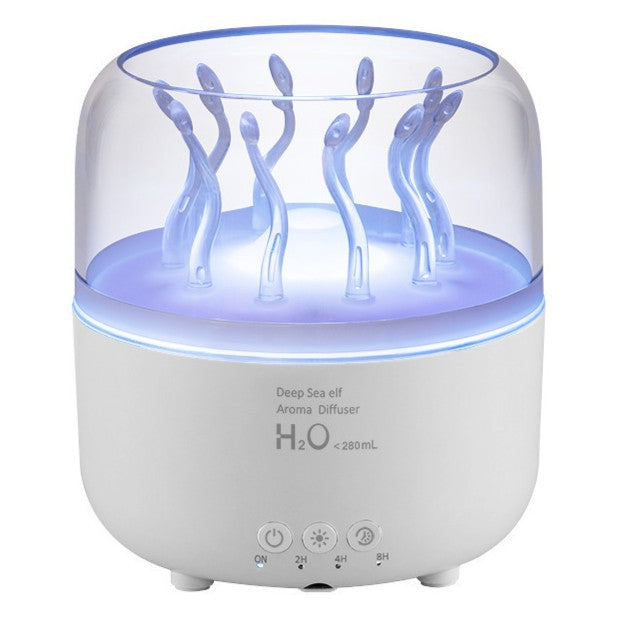 Rotating Seaweed Aroma Diffuser & Cool Mist Humidifier