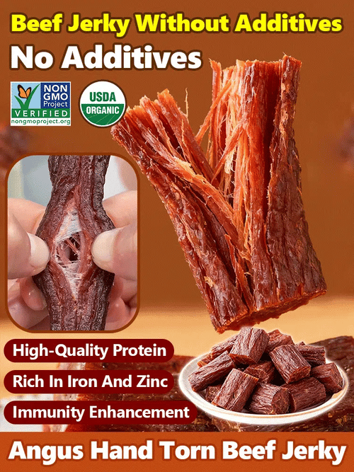 Add high-protein pure beef jerky-LTT