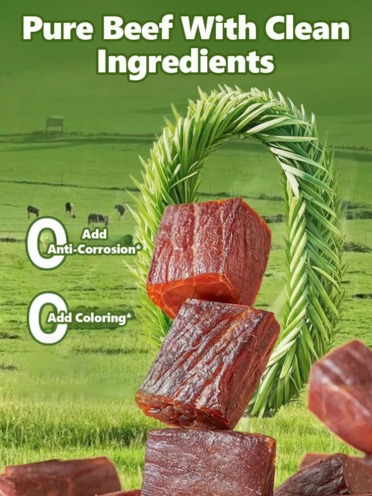 Add high-protein pure beef jerky-LTT