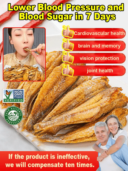 High-protein ready-to-eat deep-sea fish crisps-LTT