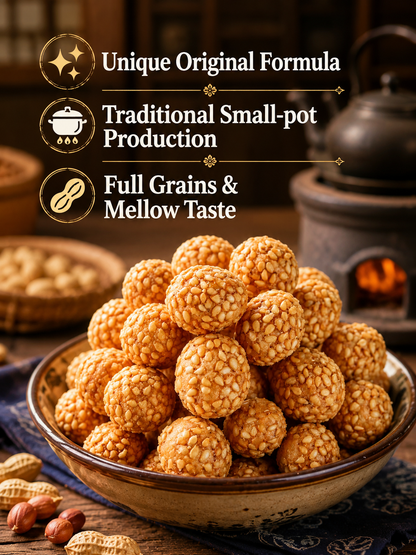 Sesame Coated Yam Peanuts. Original Flavor