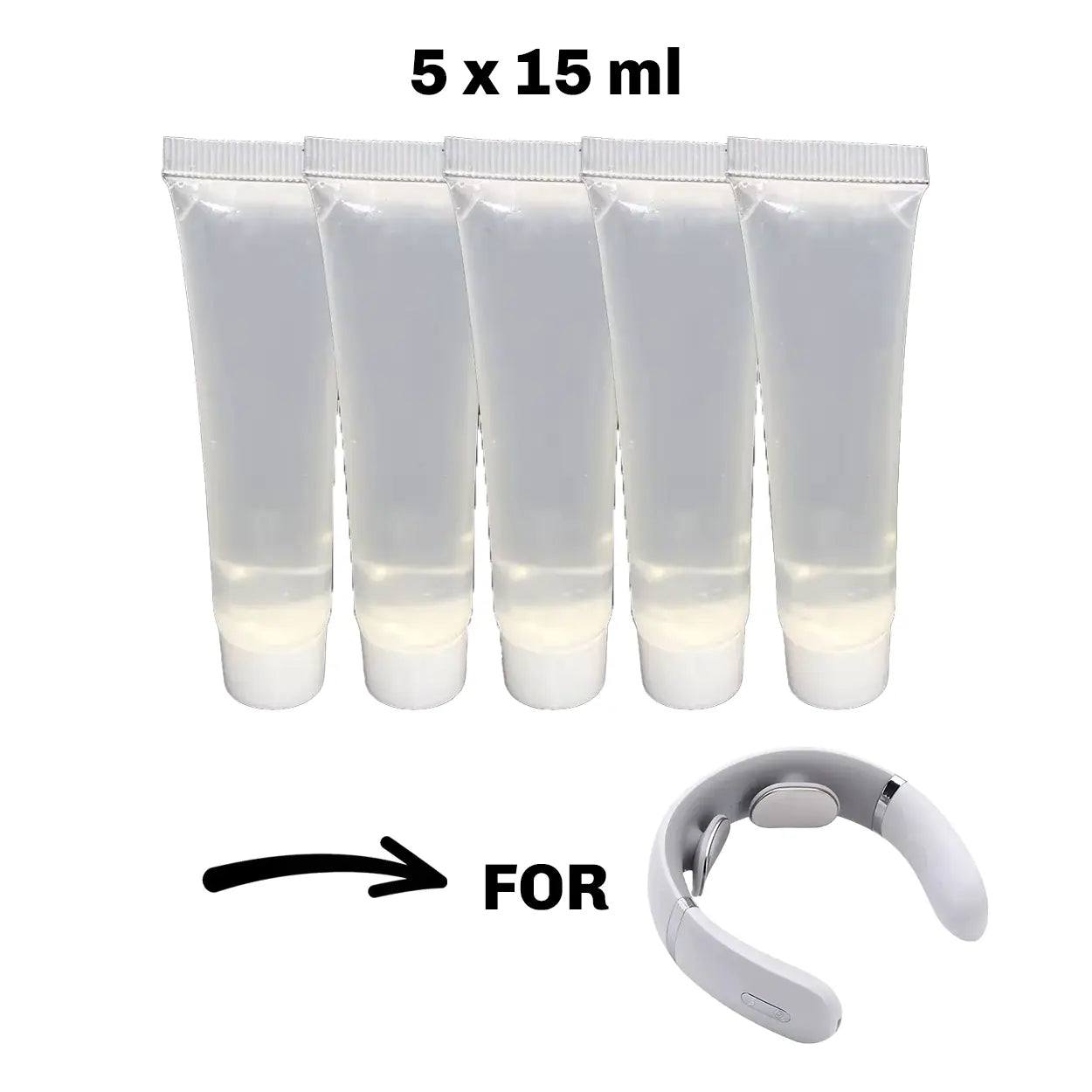 5 x 15 ml Conductive Gel for luvorela