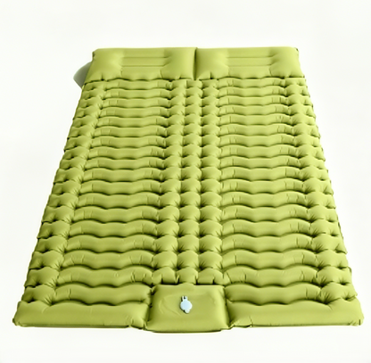 Ultra-Light Inflatable Camping Sleeping Pad with Built-in Foot Pump