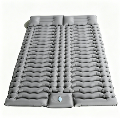 Ultra-Light Inflatable Camping Sleeping Pad with Built-in Foot Pump