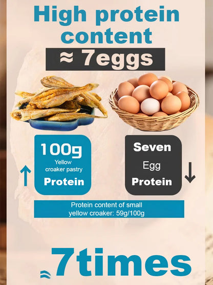 High-protein ready-to-eat deep-sea fish crisps-LTT